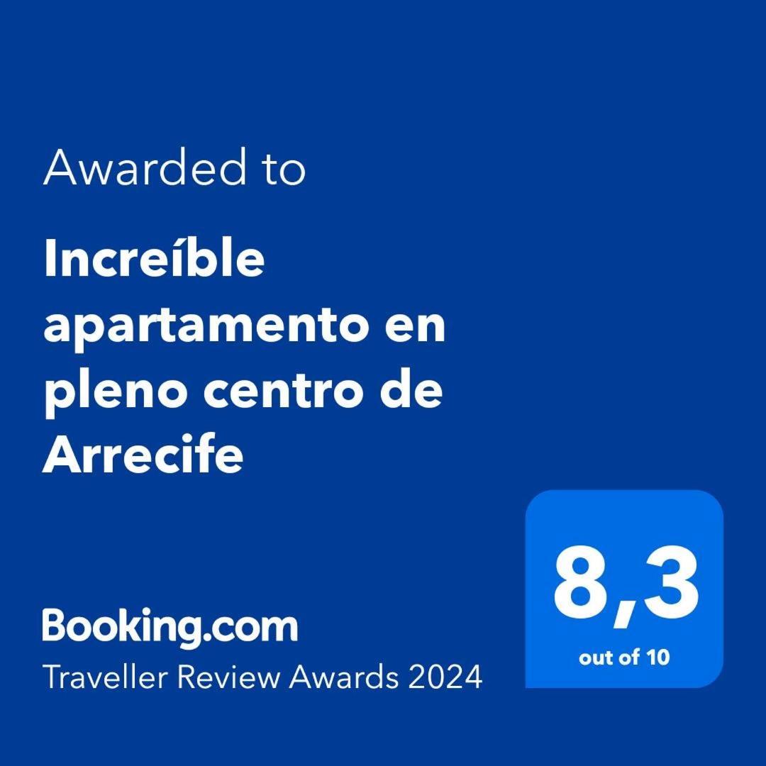 Increible Apartamento En Pleno Centro De Arrecife Con Parking Privado المظهر الخارجي الصورة